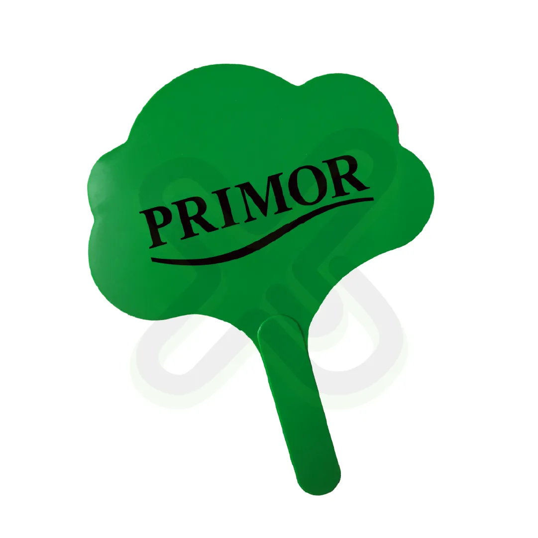 Abanico En Forma De Nube personalizado con logo