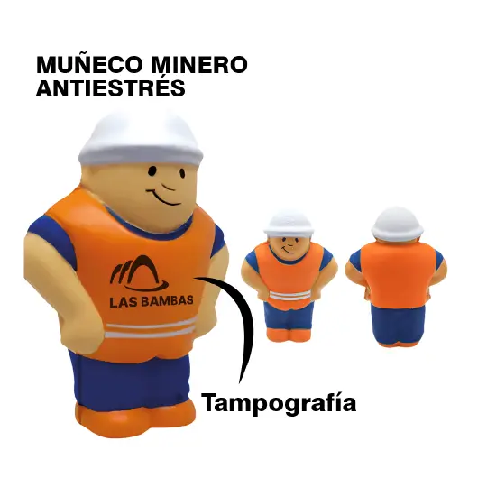 Anti Estres Con Diseño Minero publicitario para empresas