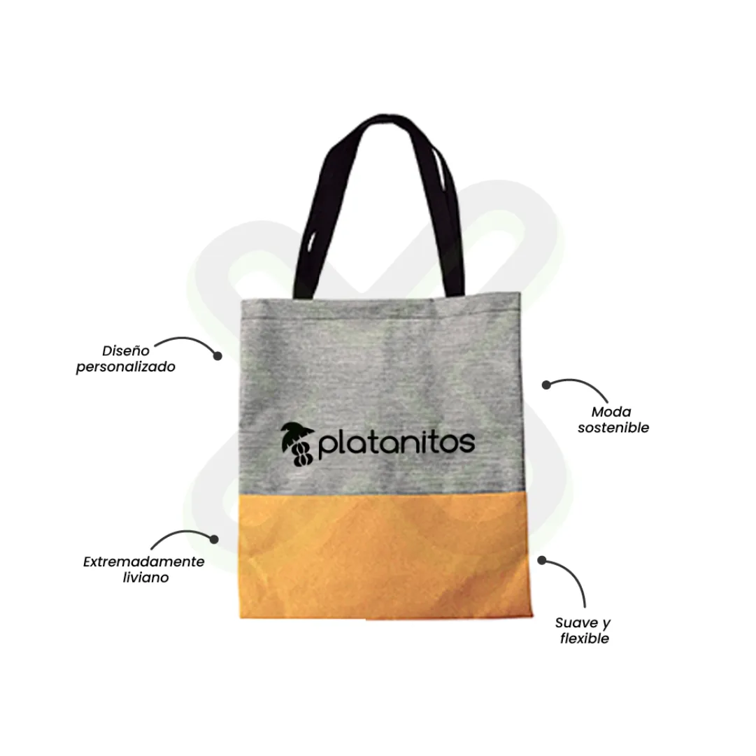 Bolso Poliester Con Base De Corcho personalizado para empresas