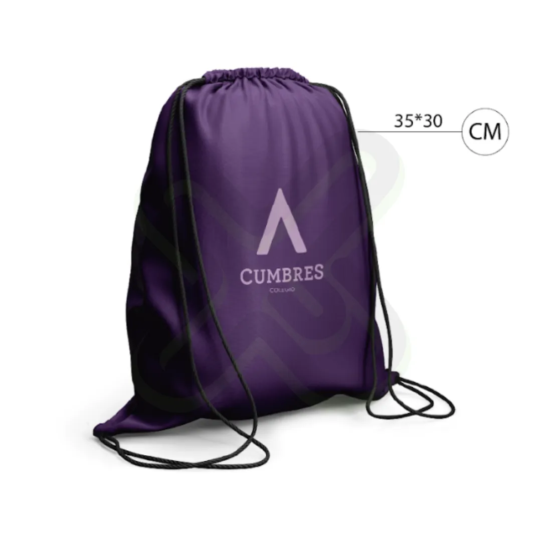 Bolso Sport Taslan Unicolor personalizado con logo