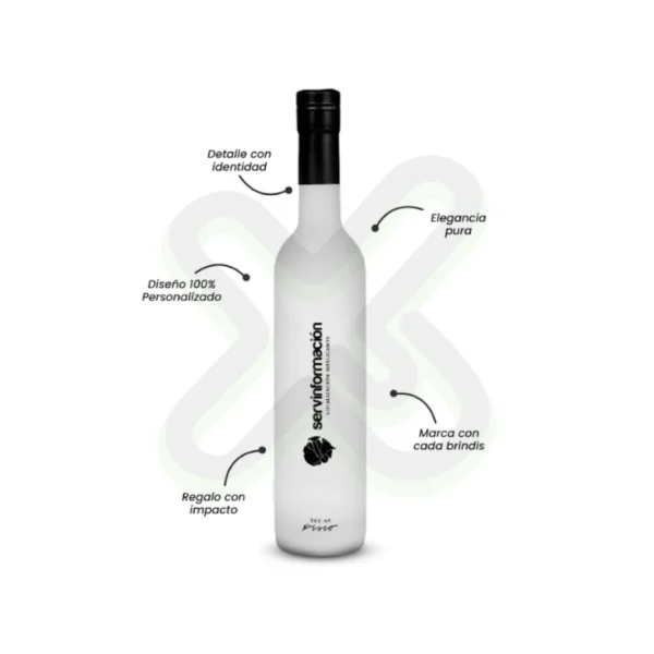 Botella De Pisco Personalizada personalizado para empresas
