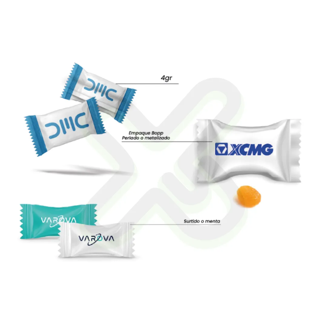 Caramelos Publicitarios personalizado con logo