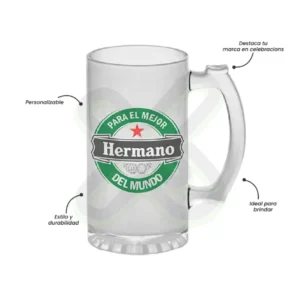 Chop Cervecero Sublimable publicitario para empresas
