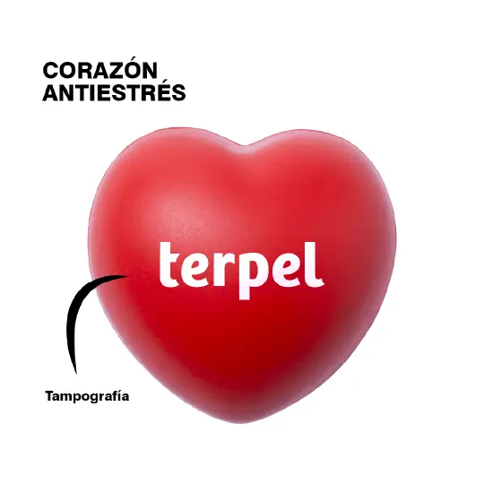 Anti Estres Con Diseño Corazon publicitario para empresas
