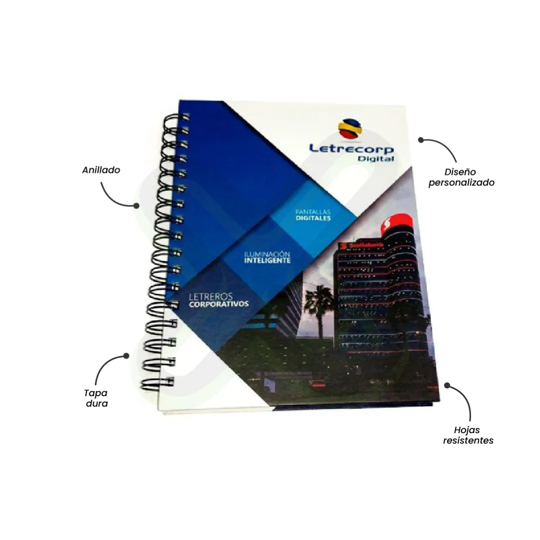 Cuaderno Europeo A5 publicitario para empresas