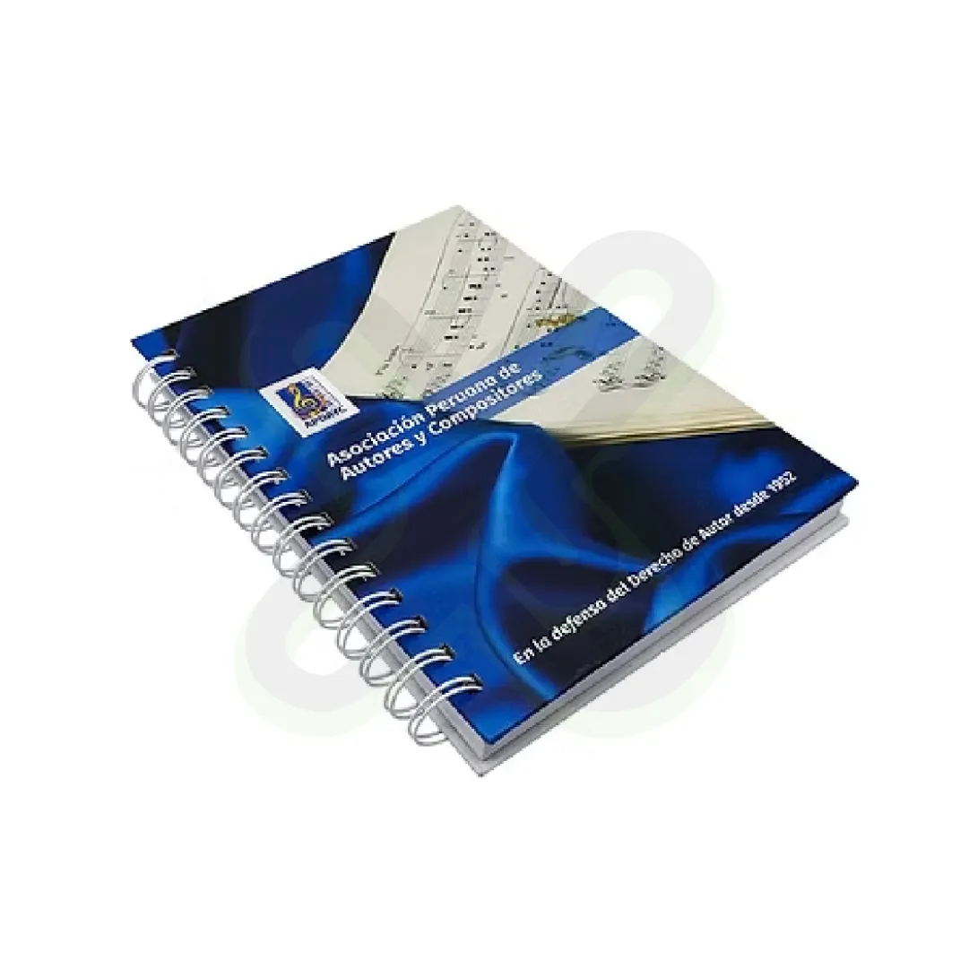 Cuaderno Europeo A5 personalizado con logo