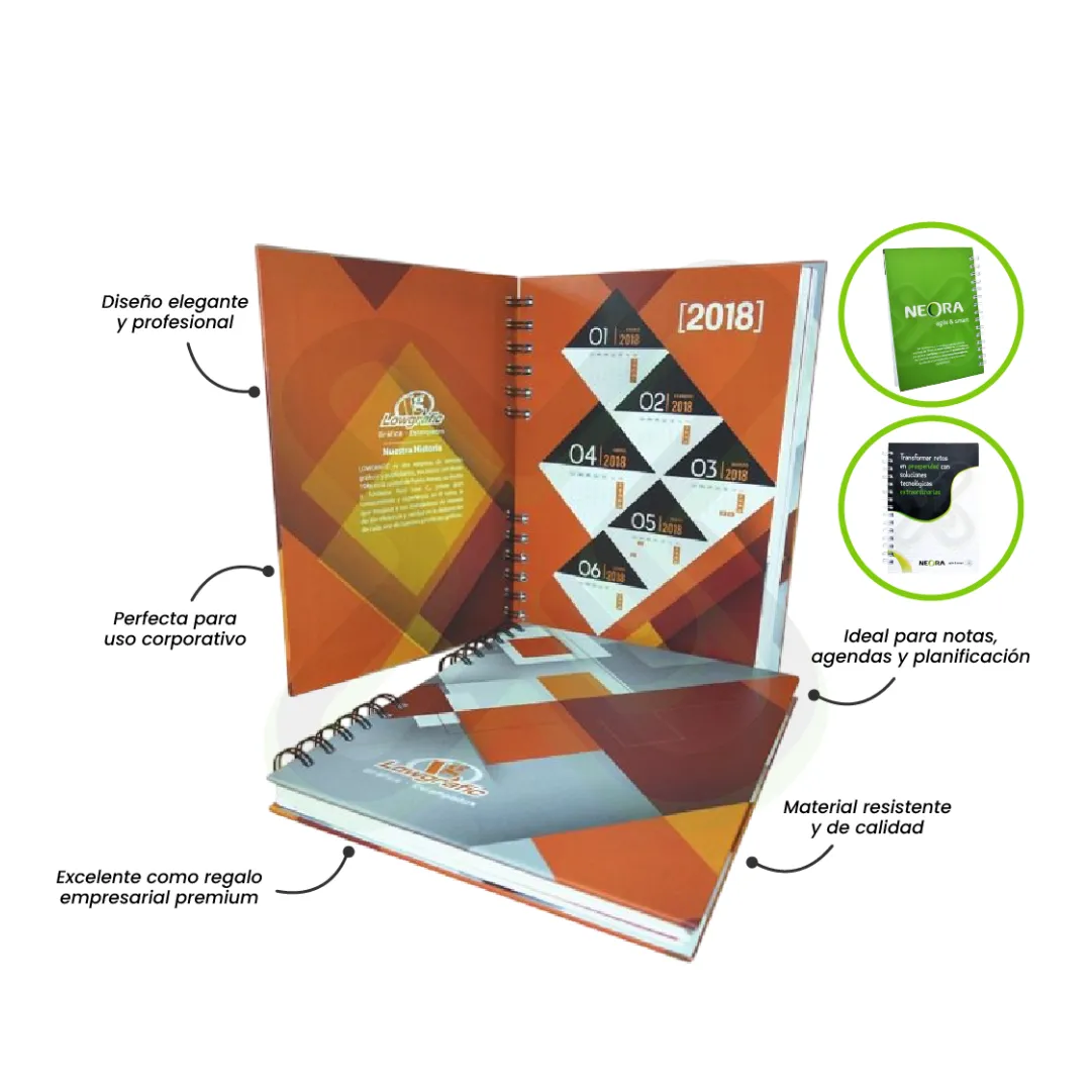 Cuaderno Liberty A5 publicitario para empresas
