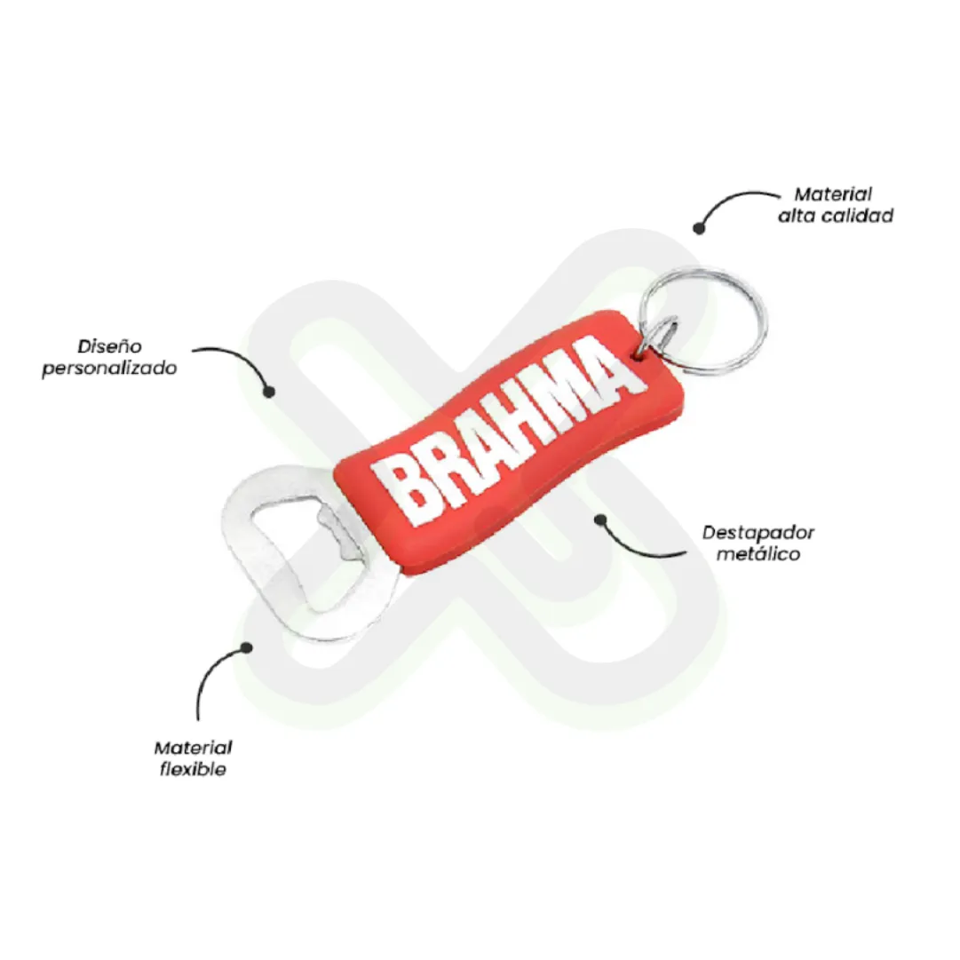 Destapador En Pvc 2D publicitario para empresas