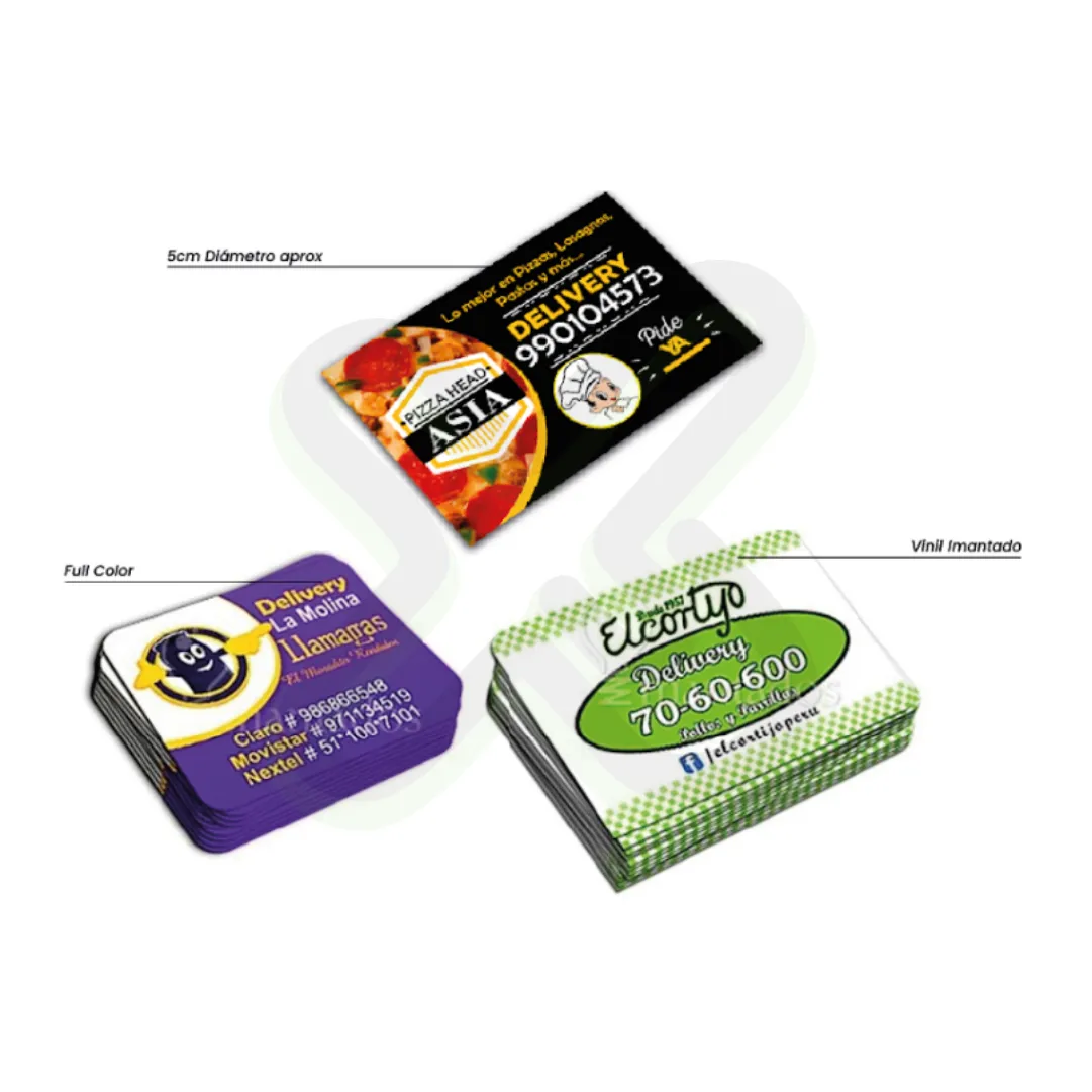 Imantado personalizado con logo