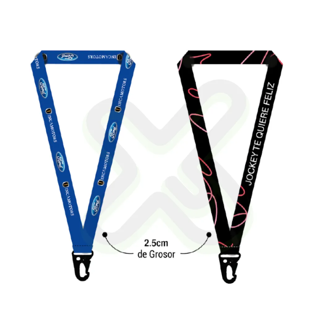 Lanyard Con Arnes Tactico 2 5Cm