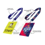 Lanyard Con Credencial Couche personalizado con logo