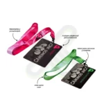 Lanyard Con Credencial De Pvc personalizado con logo