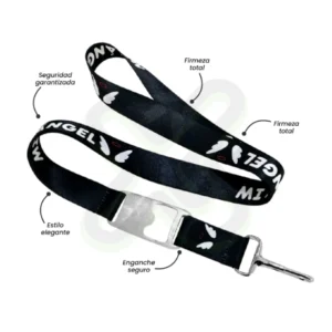 Lanyard Con Destapador Y Mosqueton Rigido 2Cm personalizado para empresas
