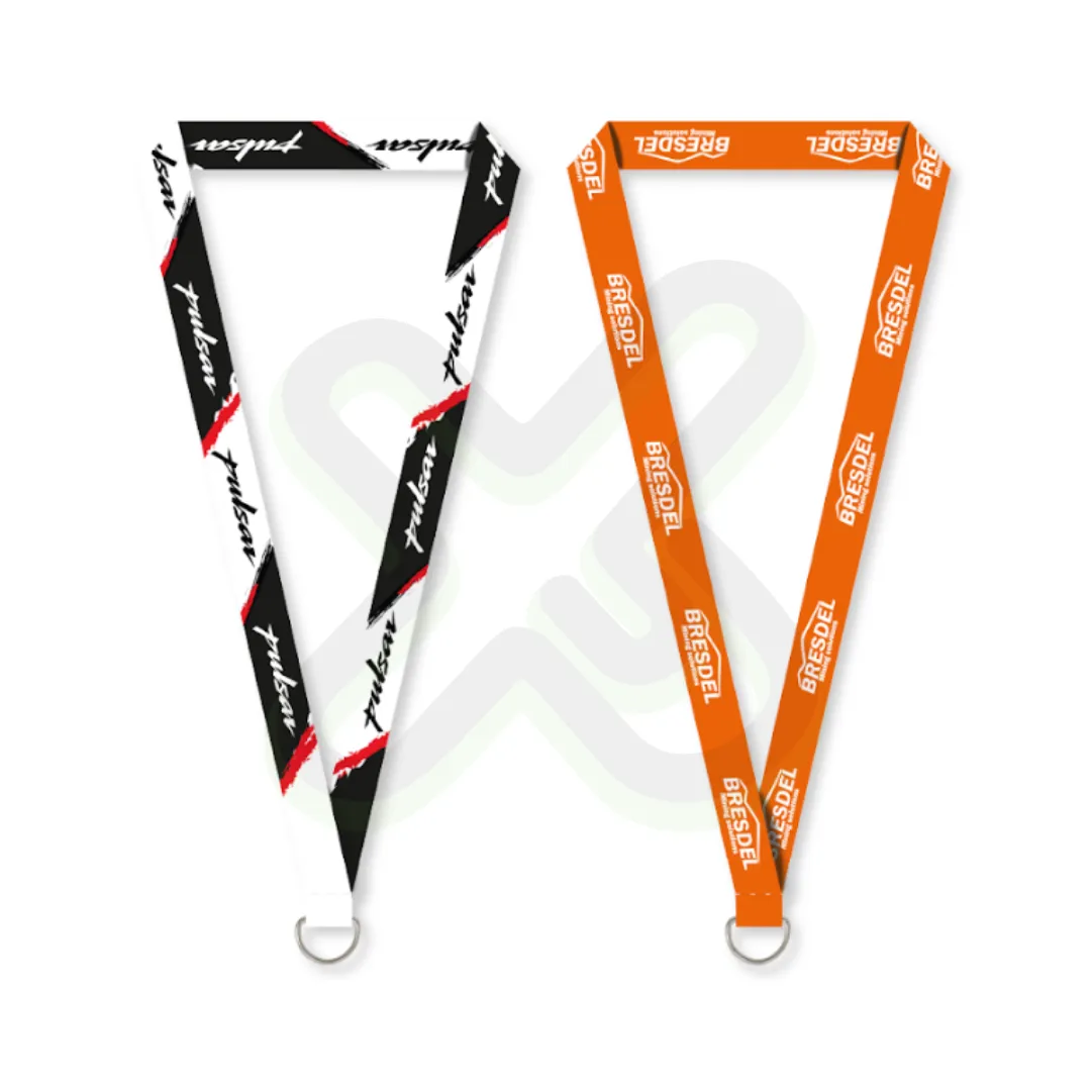 Lanyard Con Media Luna 2Cm personalizado con logo
