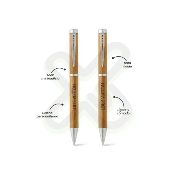 Lapicero Bamboo personalizado para empresas
