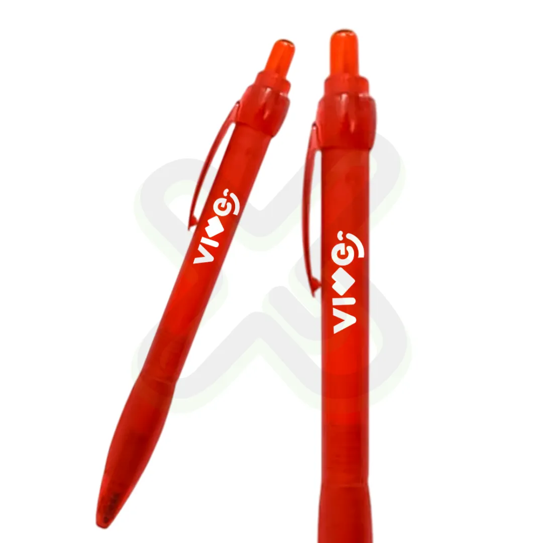 Lapicero Plastico 4 personalizado con logo