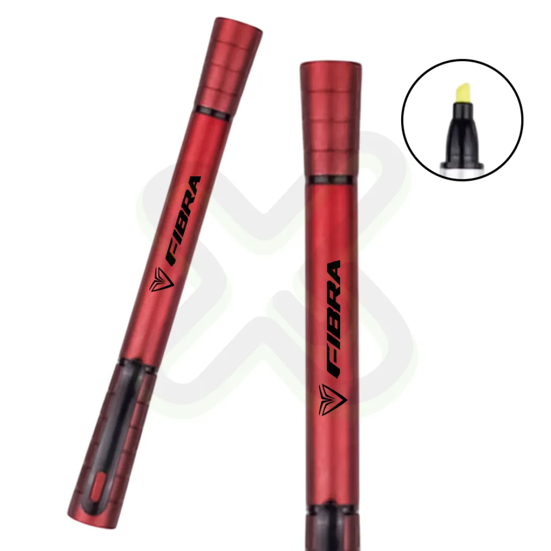 Lapicero Plastico Con Resaltador 2 personalizado con logo