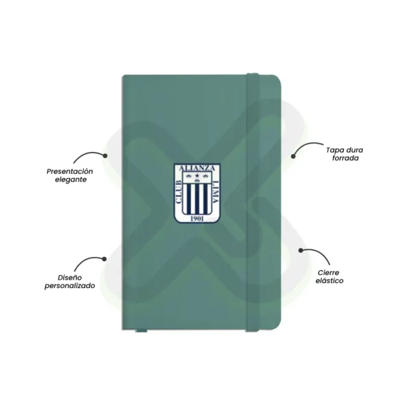 Libreta Cuerina A6 personalizado para empresas