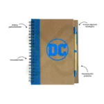 Libreta Tapa Carton Reciclado A5 publicitario para empresas