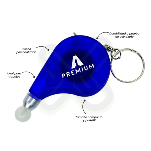 Llavero Con Wincha Y Mini Lapicero personalizado para empresas