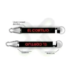 Llavero Lanyard Con Carabiner Y Media Luna 2 5Cm
