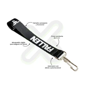 Llavero Lanyard Con Mosqueton Rigido 2Cm publicitario para empresas
