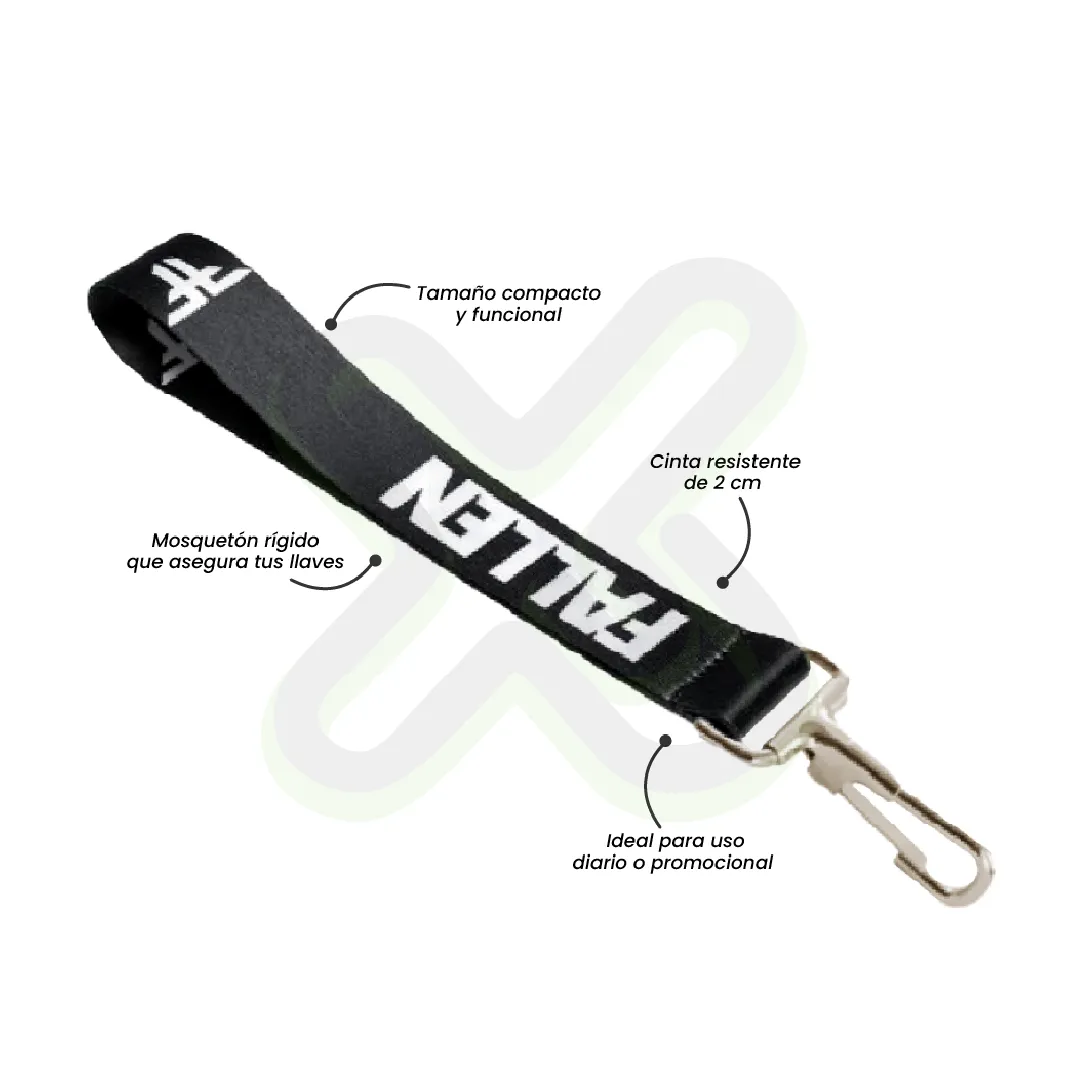 Llavero Lanyard Con Mosqueton Rigido 2Cm publicitario para empresas