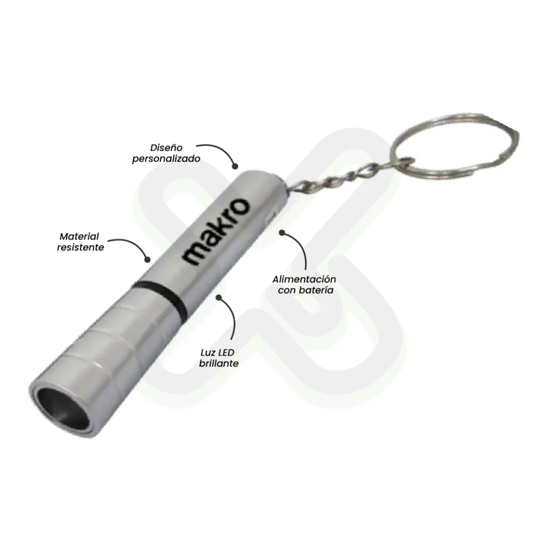 Llavero Linterna Led publicitario para empresas