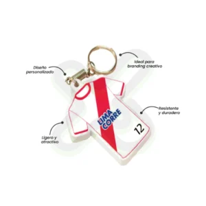 Llavero Pvc publicitario para empresas