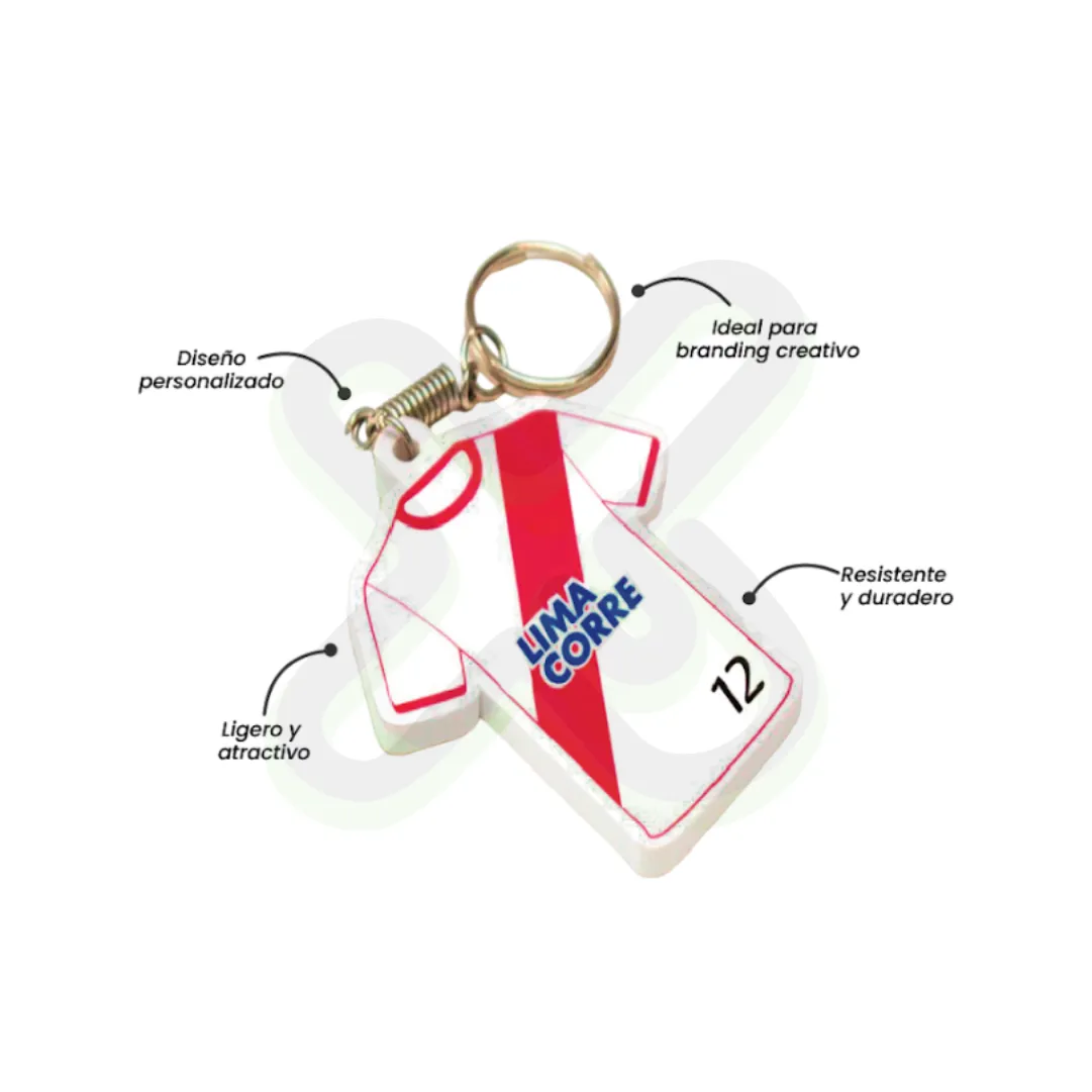 Llavero Pvc publicitario para empresas