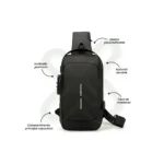 Mochila Cruzada Deluxe publicitario para empresas