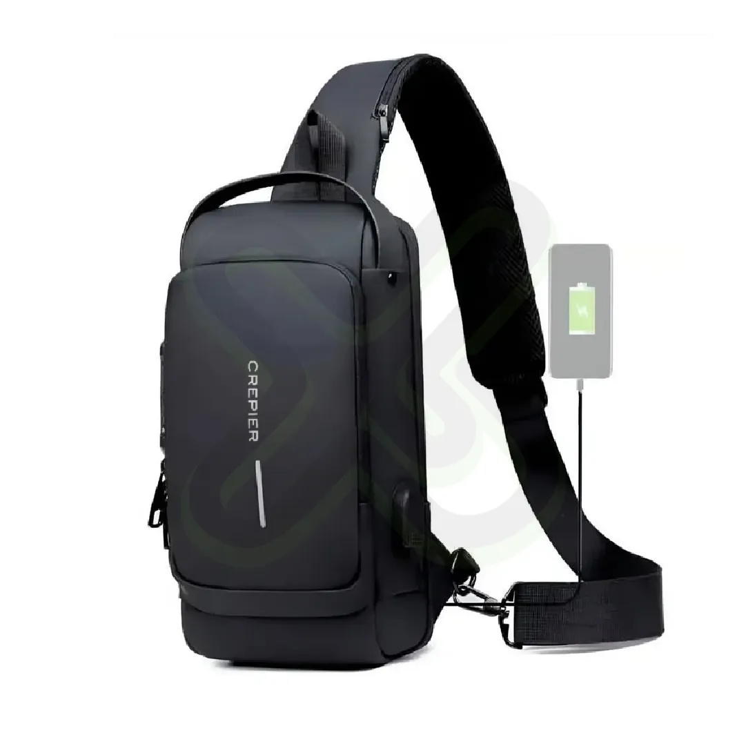 Mochila Cruzada Deluxe personalizado con logo