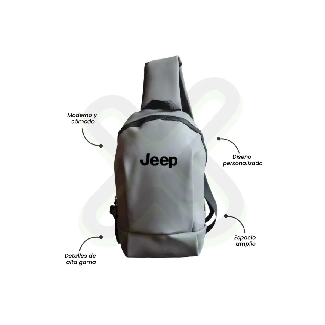 Mochila Cruzada Primum De Pu Biocuero personalizado para empresas