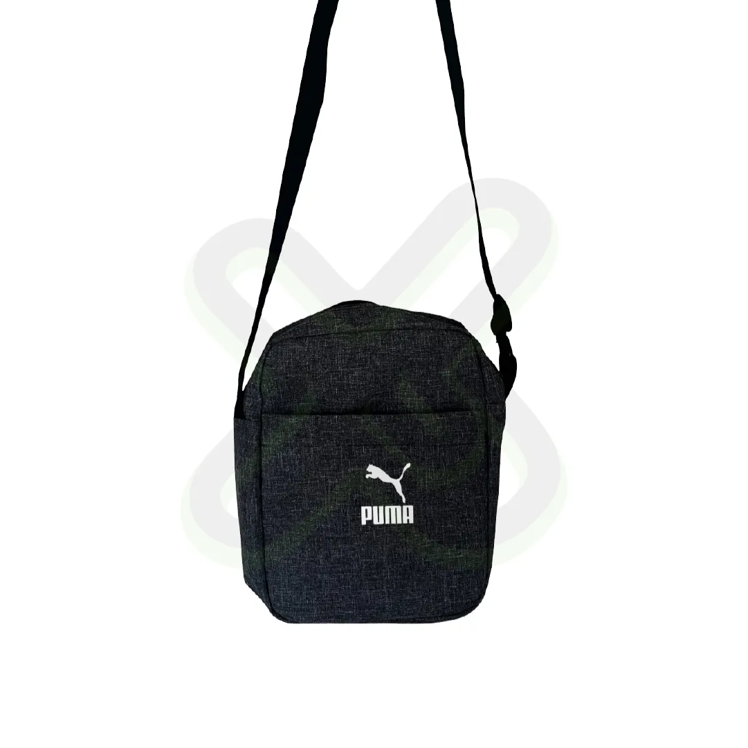 Morral Cruzado De Nylon Texturizado personalizado con logo