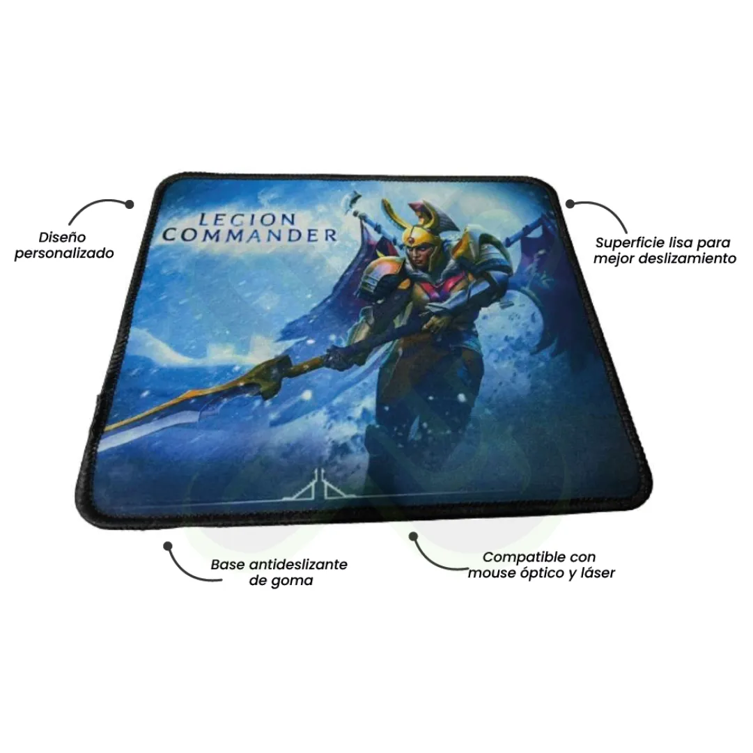 Mouse Pad Cuadrado publicitario para empresas