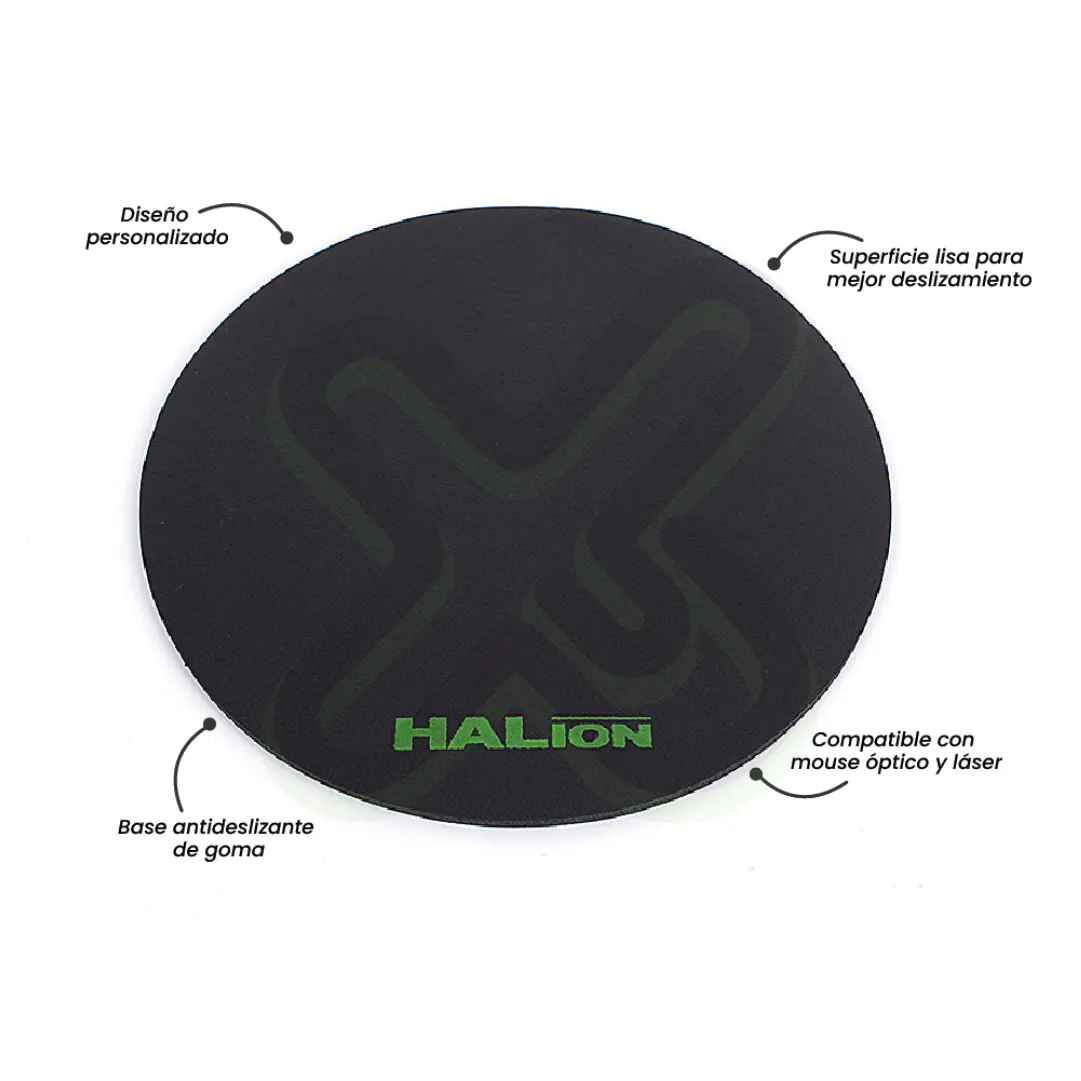Mouse Pad Redondo publicitario para empresas
