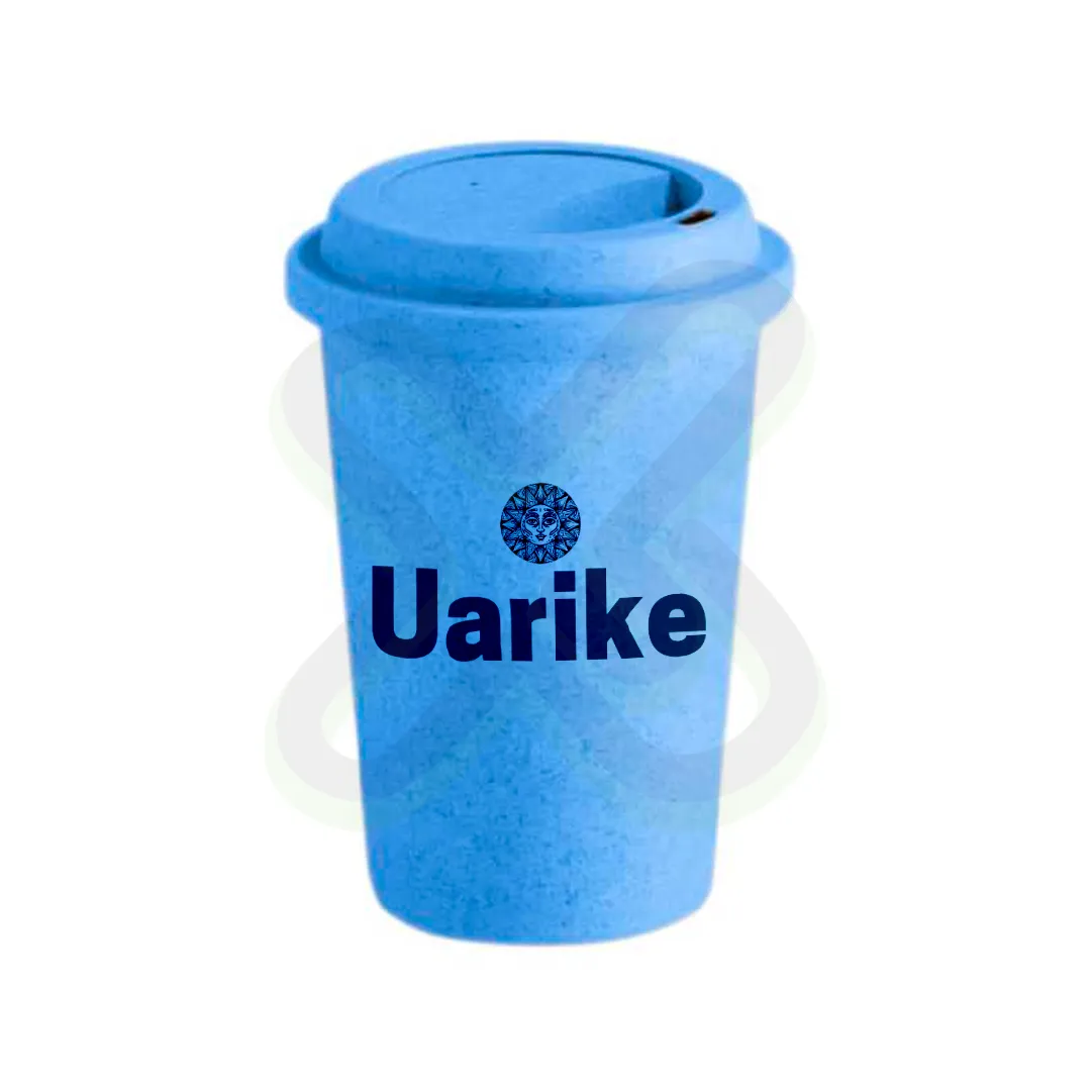 Mug Cafetero Fibra De Trigo 350Ml personalizado con logo