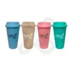 Mug Cafetero Fibra De Trigo 450Ml personalizado con logo