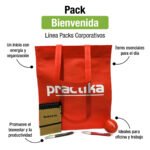 Pack Bienvenida Practica publicitario para empresas