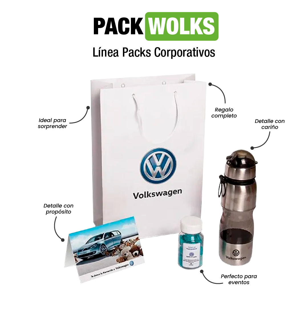 Pack Wolks publicitario para empresas