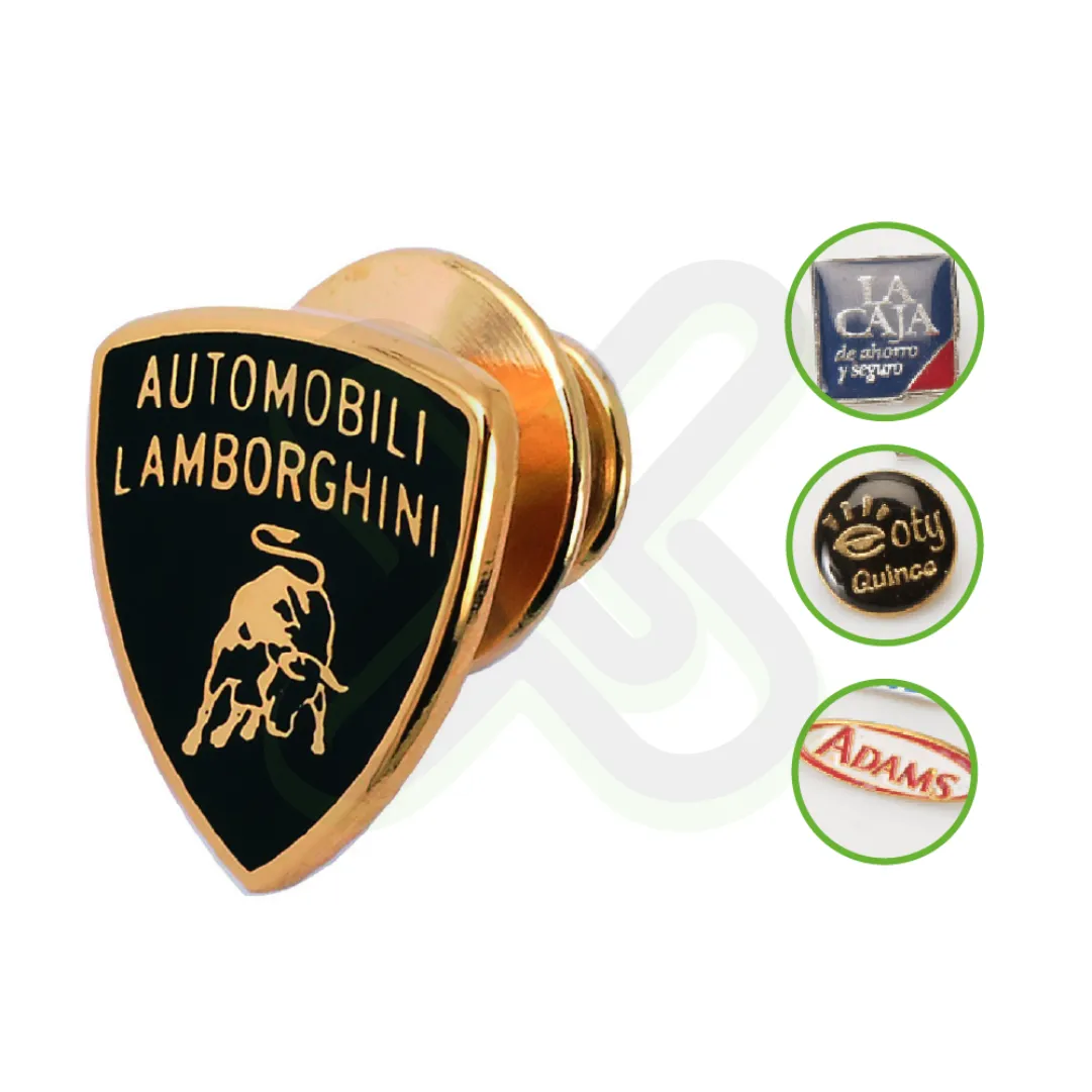 Pin Metalico Zamak