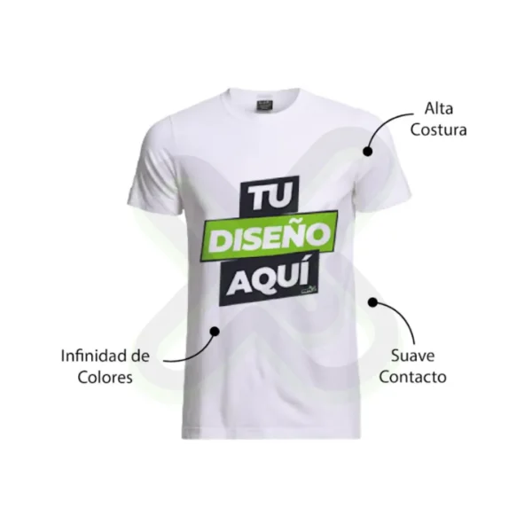 Polo Publicitario De Algodon Con Logo Sencillo personalizado para empresas