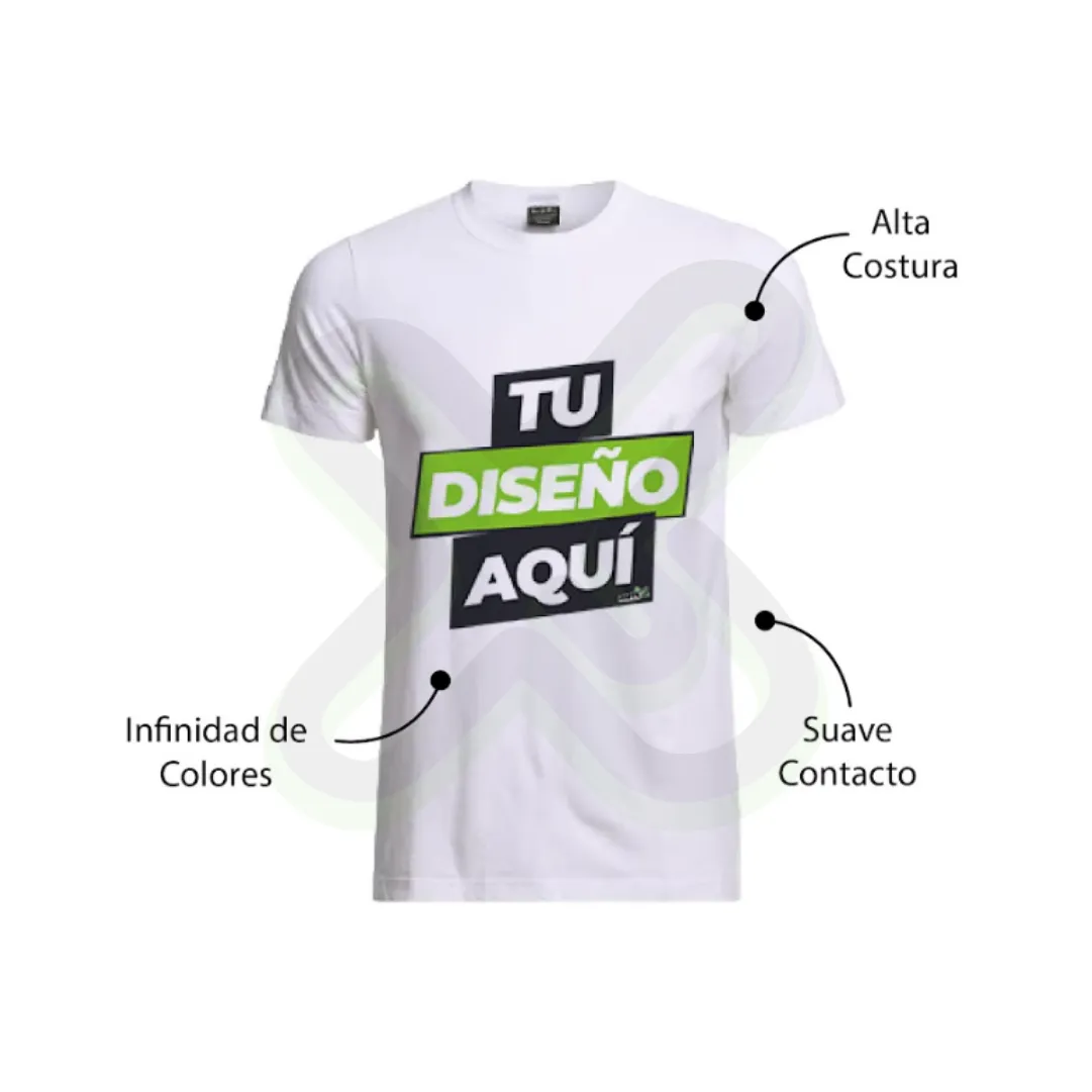 Polo Publicitario De Algodon Con Logo Sencillo publicitario para empresas