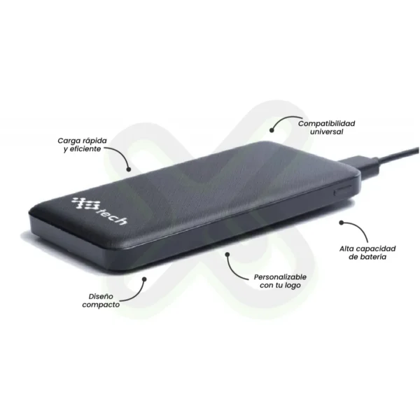 Powerbank De 10K Mah personalizado para empresas