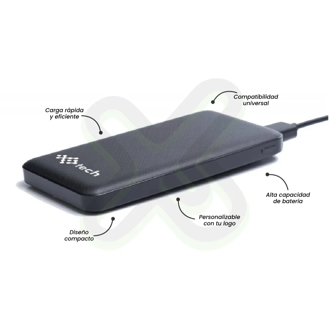 Powerbank De 10K Mah personalizado para empresas
