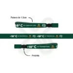 Pulsera De Tela Con Accesorio Plastico 1 5Cm personalizado con logo
