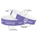 Pulsera Tyvek Economica publicitario para empresas