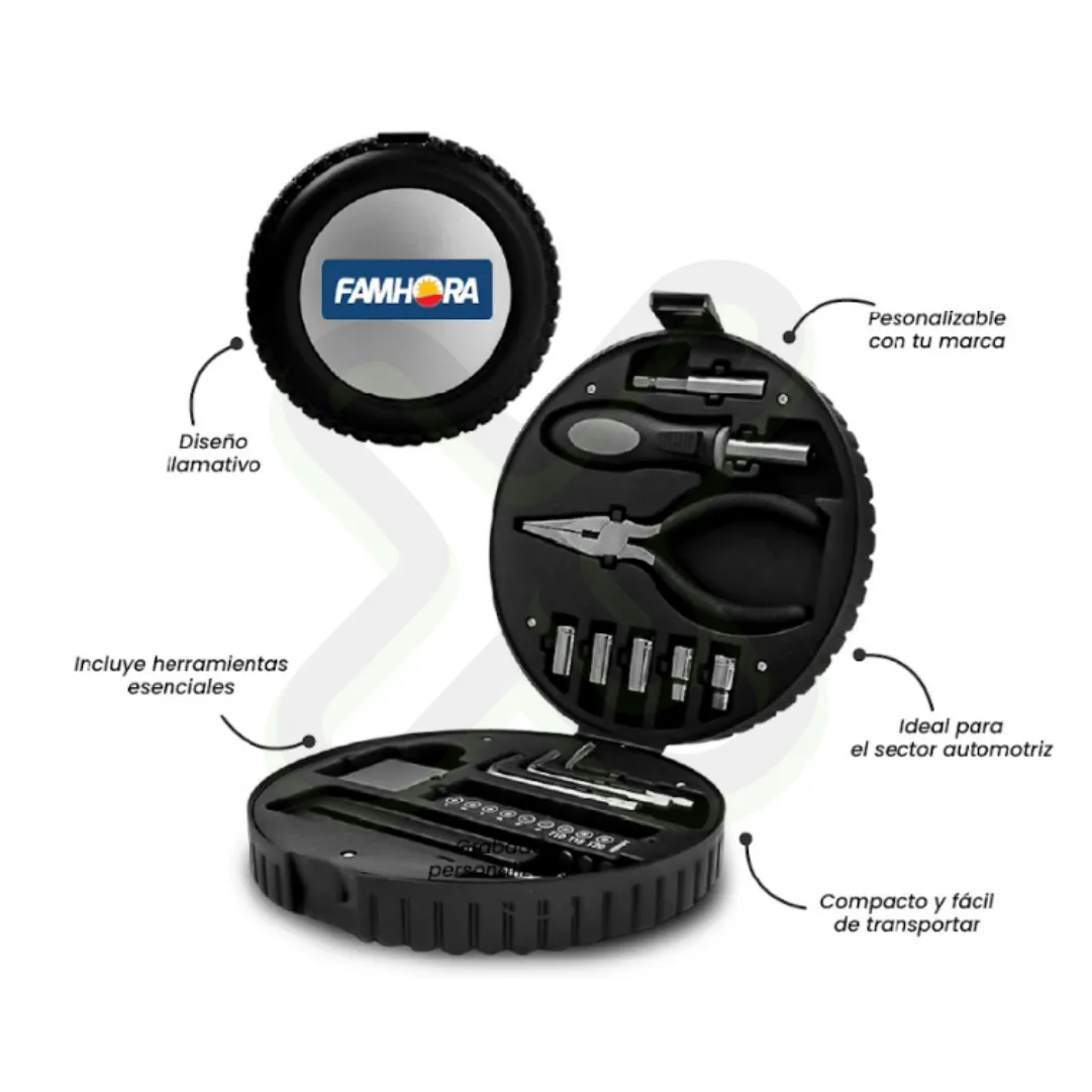 Set De Herramientas Con Logo Pesonalizado personalizado para empresas