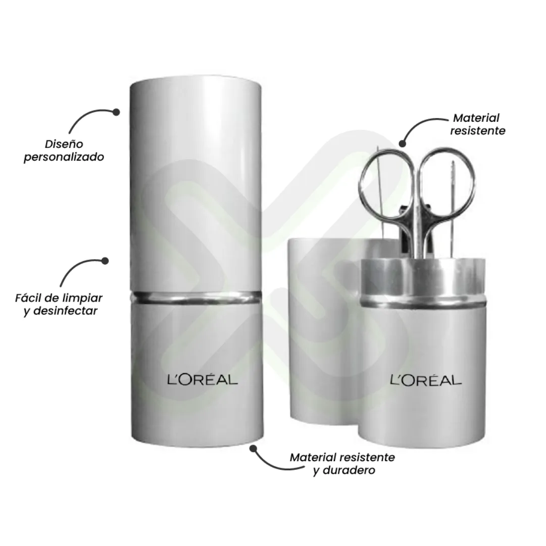 Set Manicure Metal publicitario para empresas