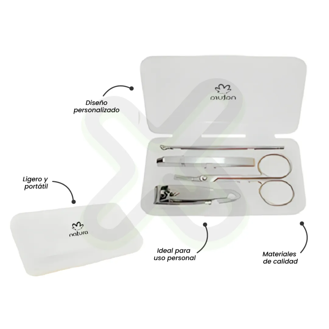 Set Manicure Plastico publicitario para empresas